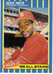 1988 Fleer Baseball All-Stars Baseball Cards   039      Ozzie Smith